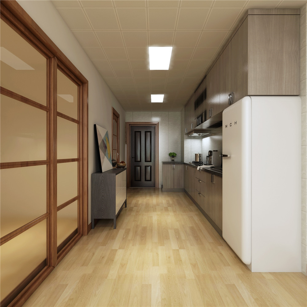 北欧风格书房装修图片 106平米房子实景样板间 绿都万和城