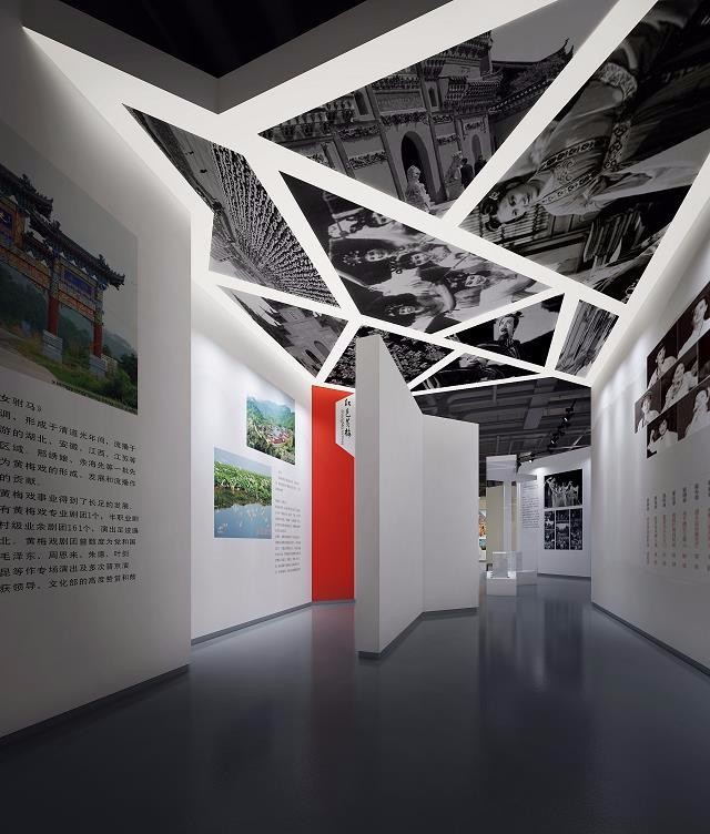 个性创意展厅装修效果图 展厅装修设计样板间图片 300平米