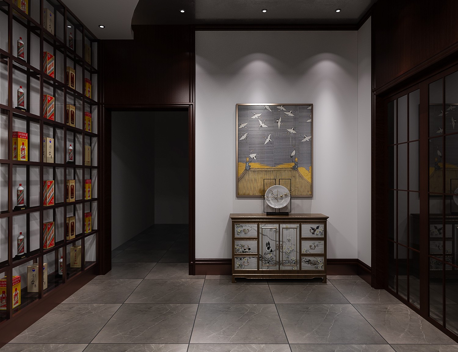 酒厅展厅装修设计效果图片 展厅装修设计样板间图片 400平米