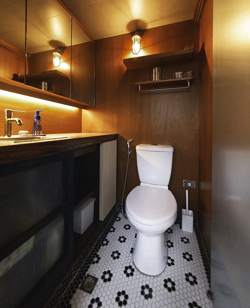 小跃层装修案例图片 美式复古跃层装修设计效果图 75平米