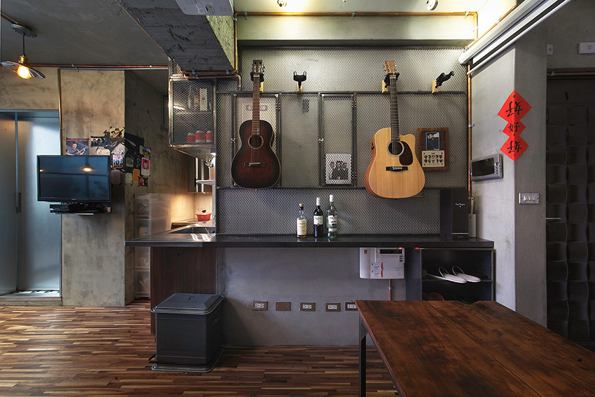 小跃层装修案例图片 美式复古跃层装修设计效果图 75平米