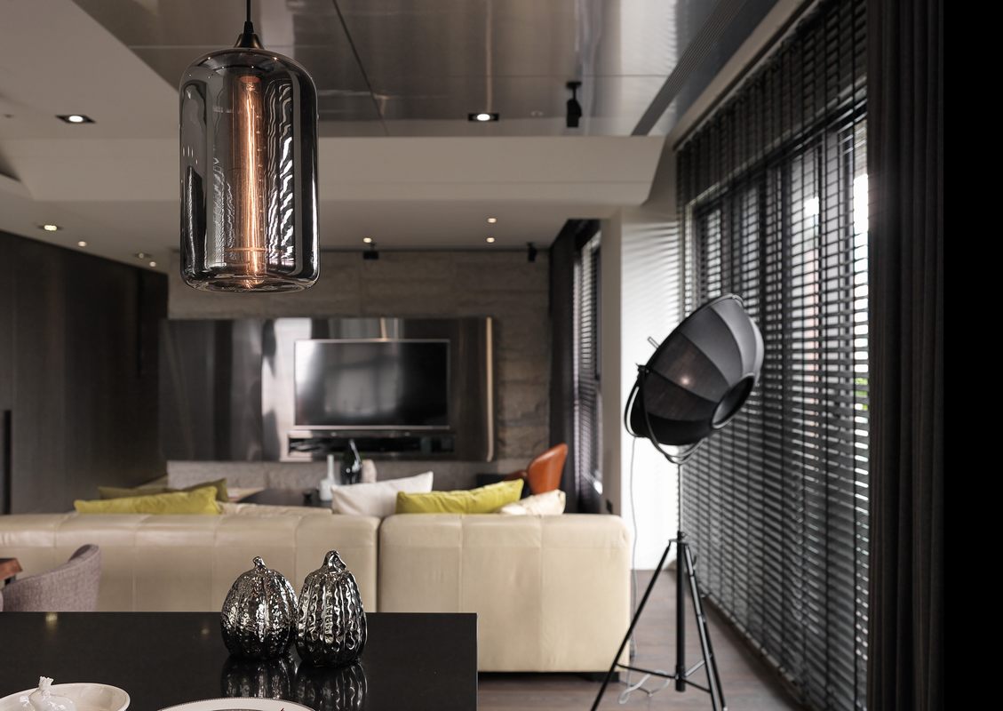 家庭装修房子效果图欣赏 工业风格装修设计样板间图片99平米二室二厅