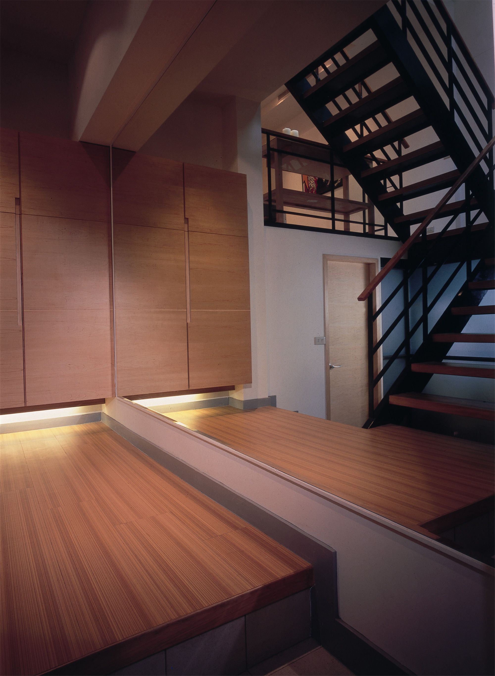 loft装修设计实景图片 工业风格60平米装修设计效果图片