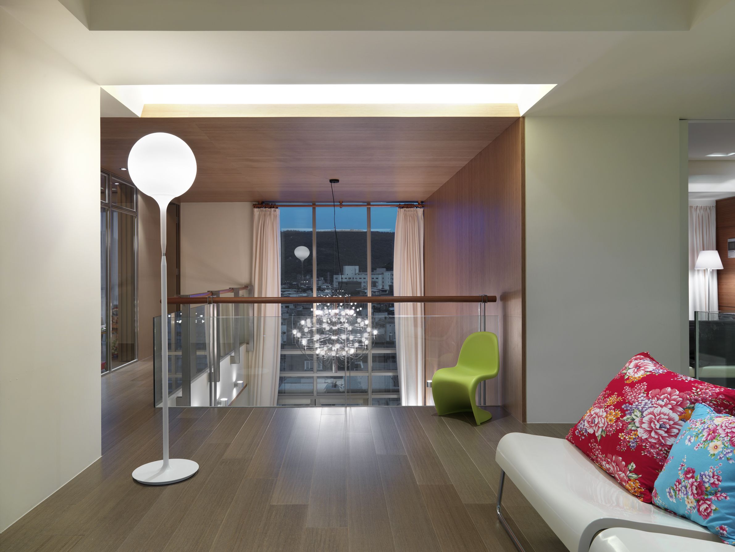 港式风格装修设计样板间图片 110平米两室装修效果图片