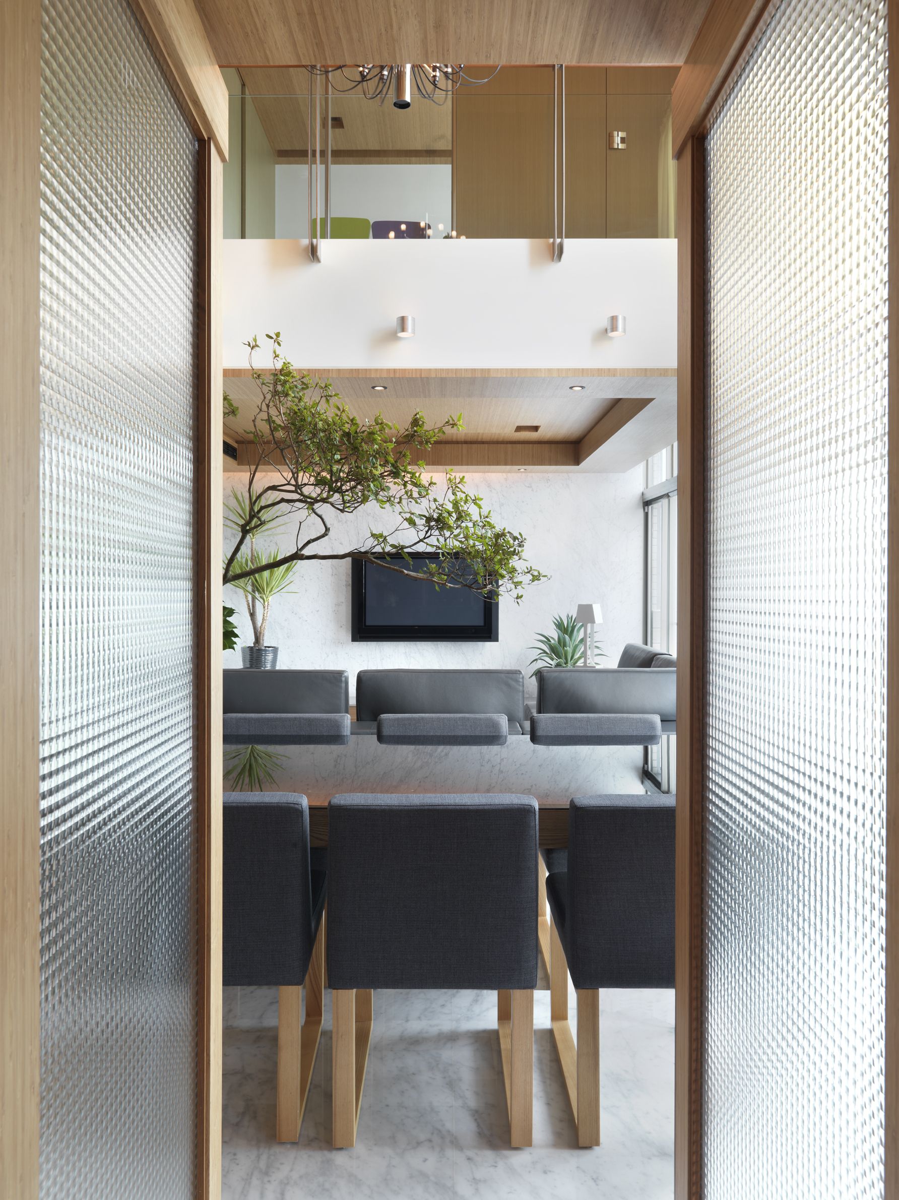 港式风格装修设计样板间图片 110平米两室装修效果图片