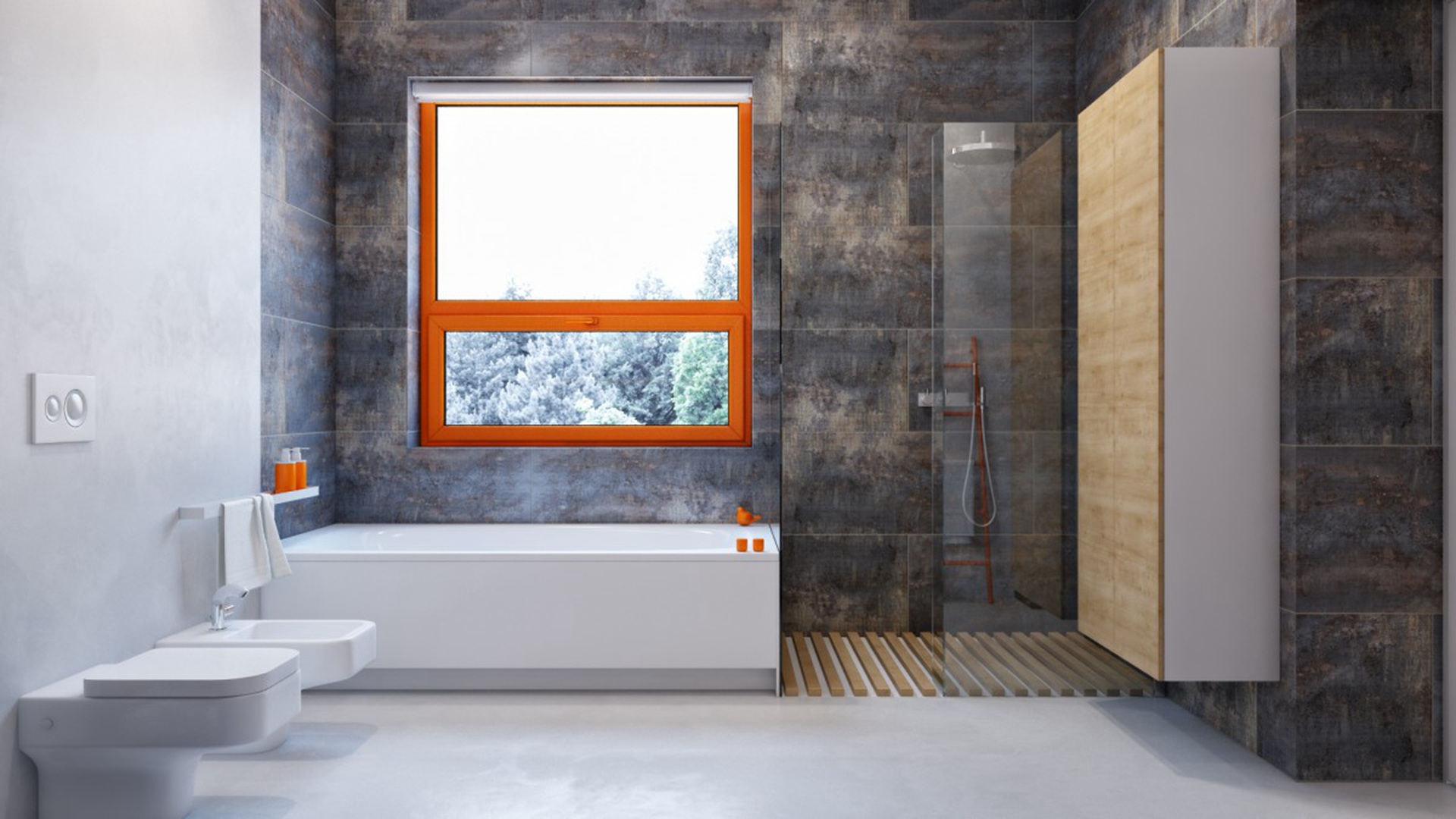 工业风装修设计效果图片 116平米两室两厅装修样板间图片 