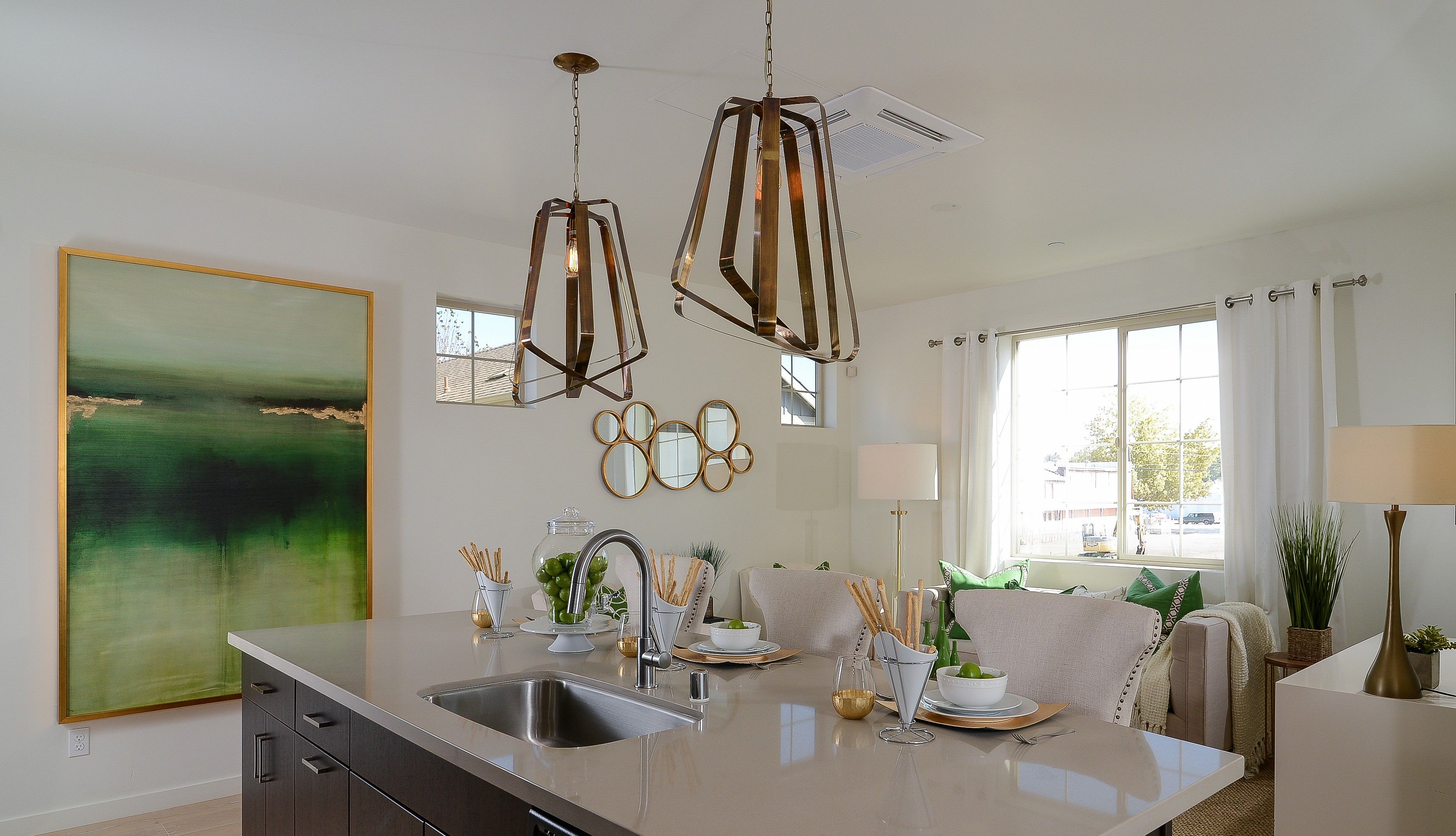 110平米二室二厅装修设计效果图片 田园风格装修设计实景案例