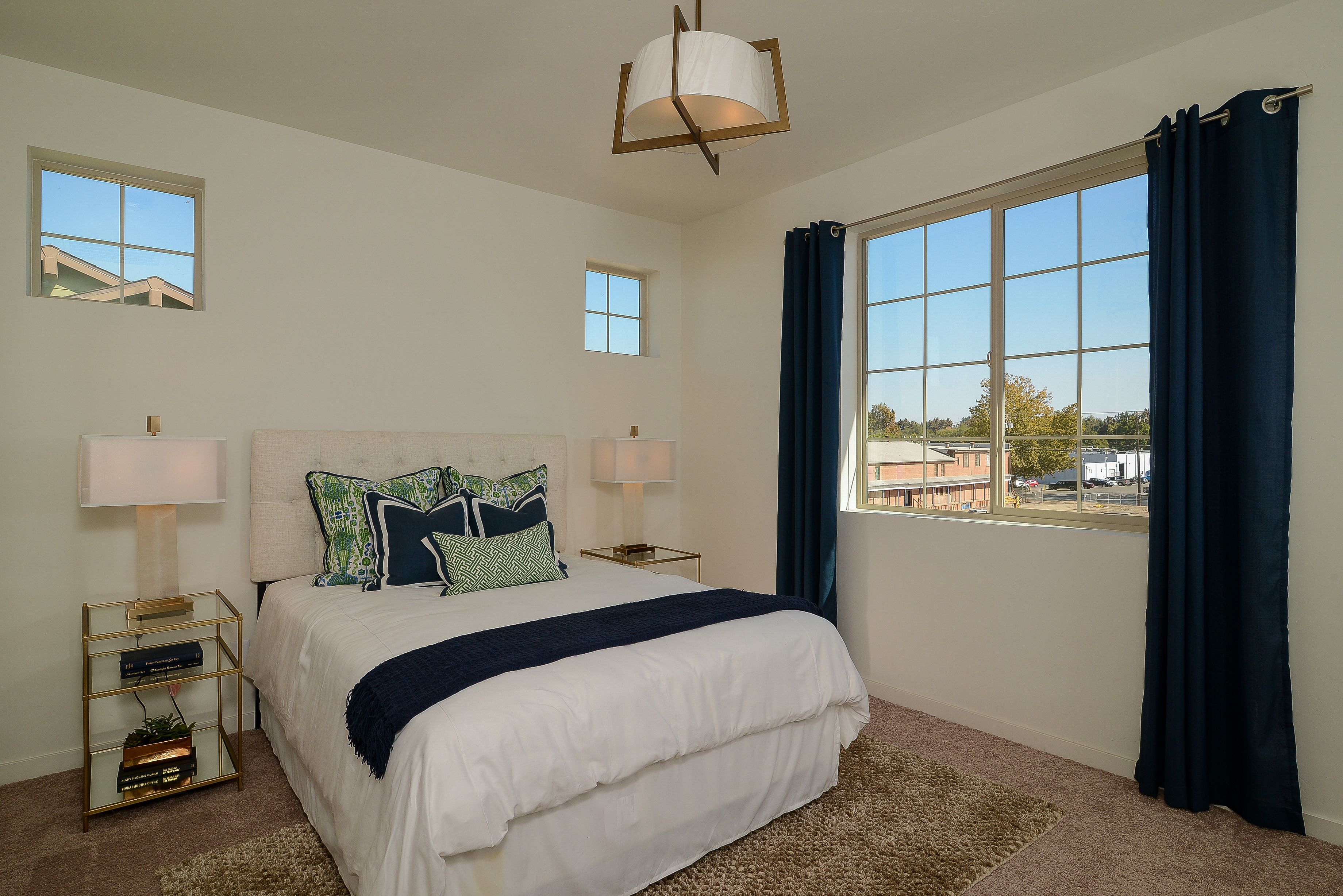 110平米二室二厅装修设计效果图片 田园风格装修设计实景案例