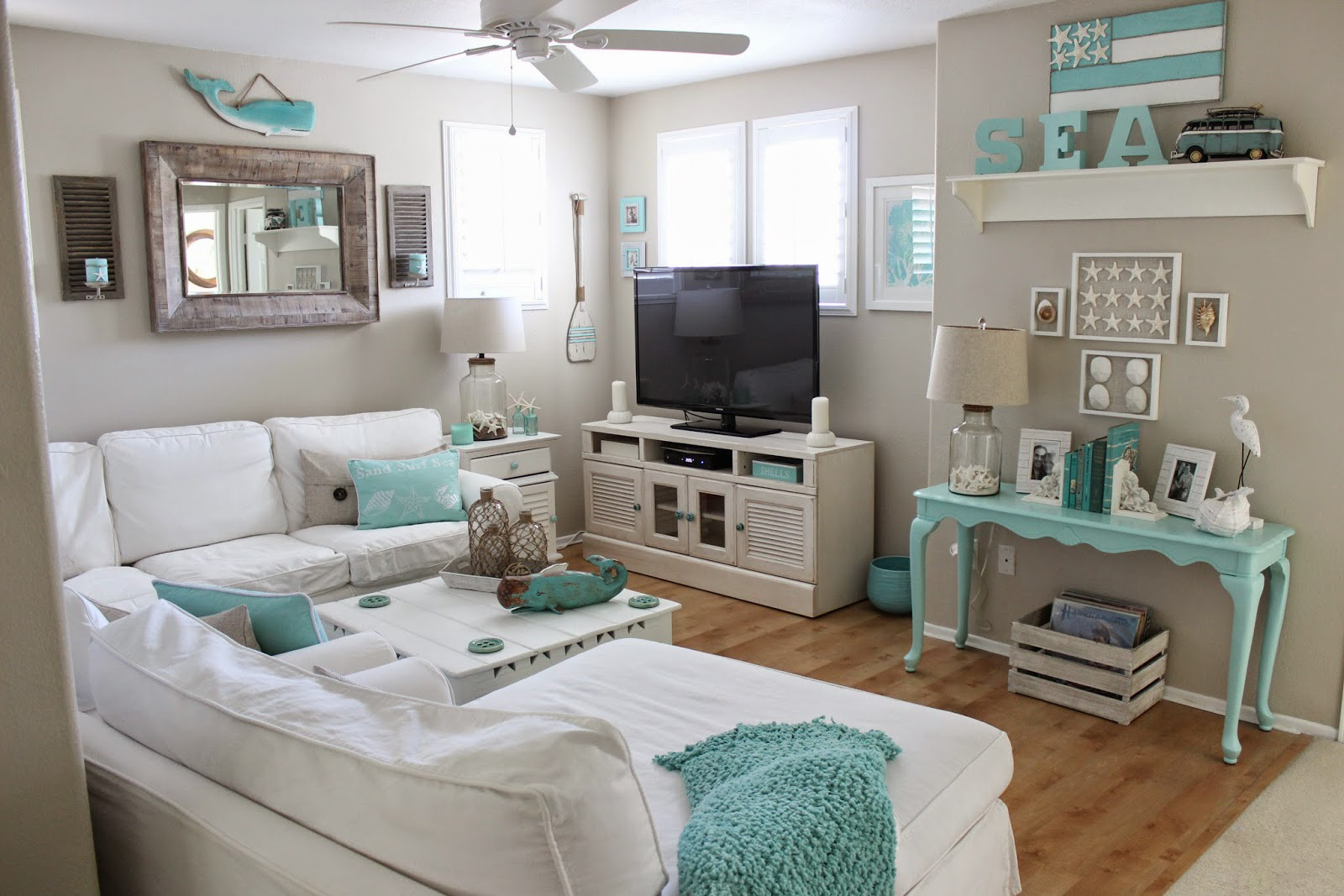 二室一厅装修设计样板间图片 136平米装修设计效果图 清新风格