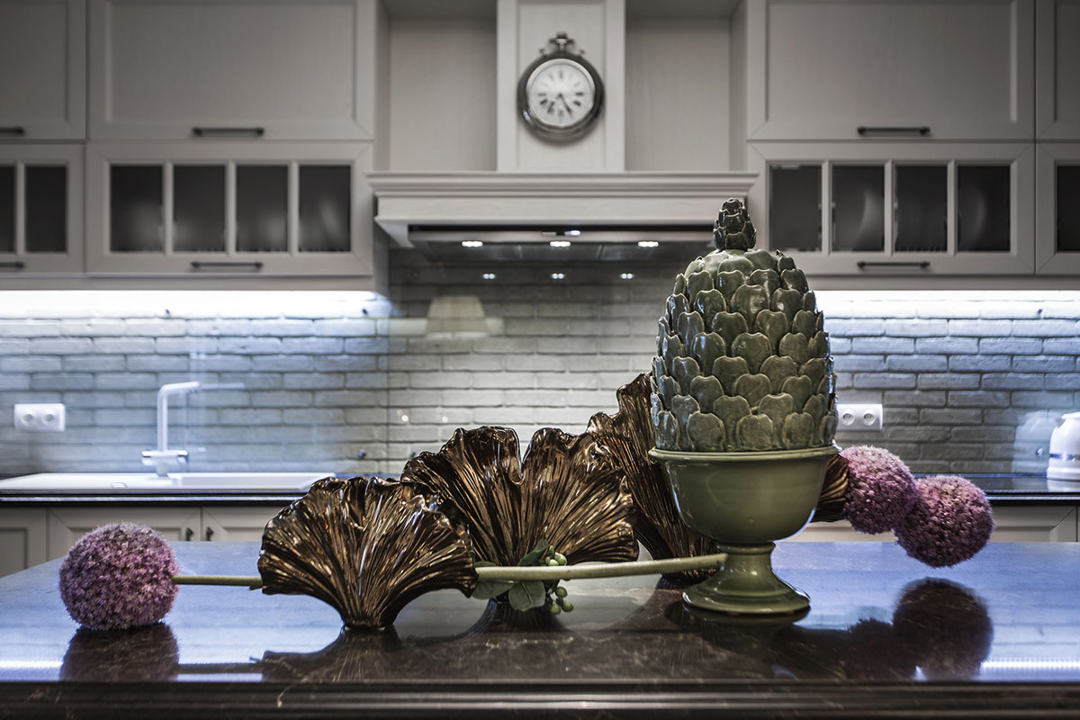 港式风格装修设计样板间图片 120平米装修设计效果图片三室一厅