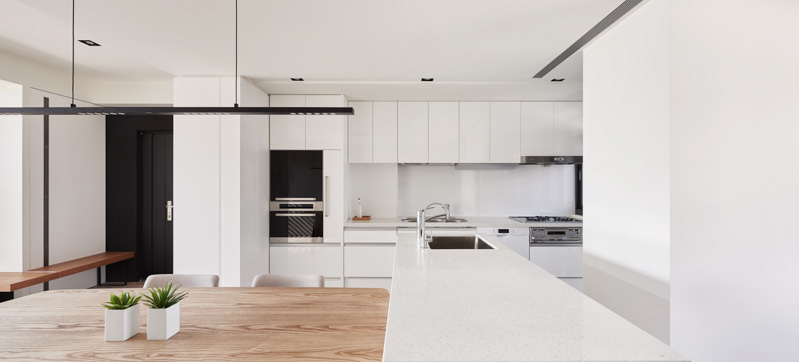 简约风格装修设计效果图片130平米 三室一厅装修设计样板间图片