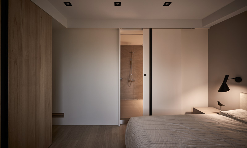 简约风格装修设计效果图片130平米 三室一厅装修设计样板间图片