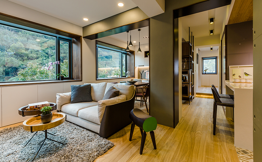 装修房子效果图片 美式风格装修设计效果图片 130平米三室一厅