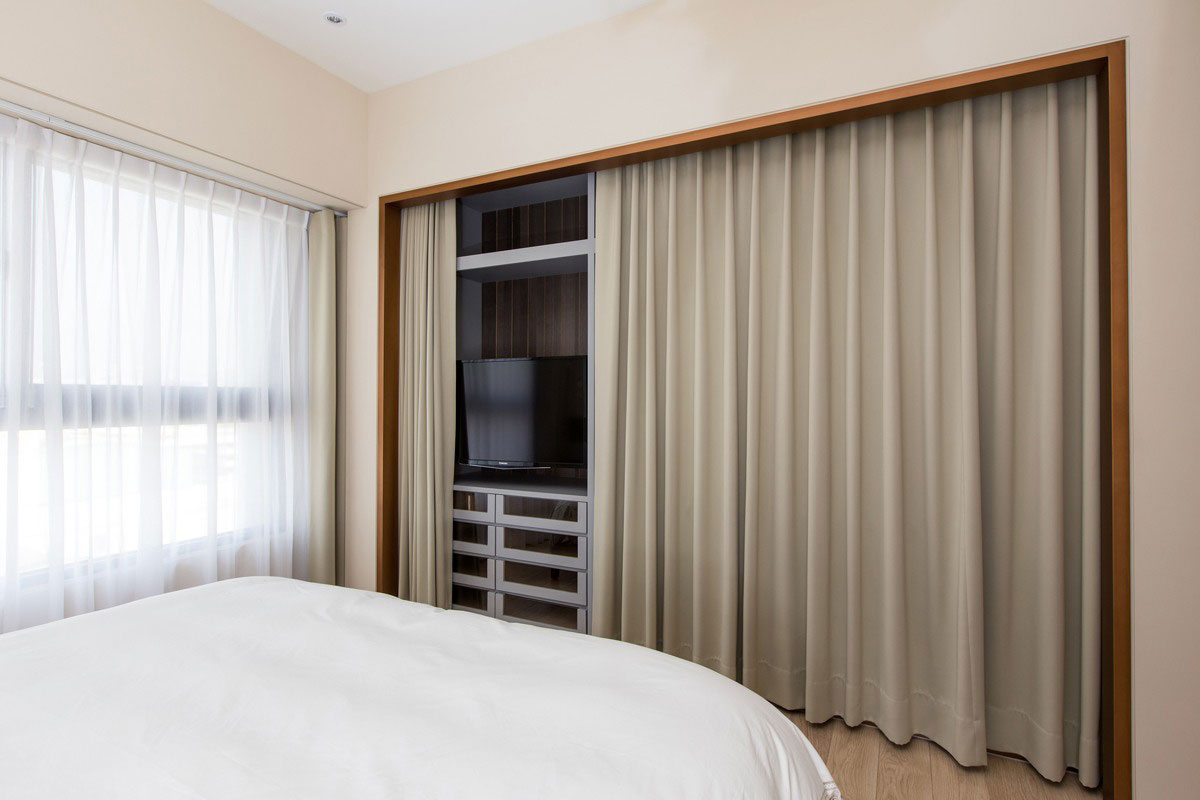 120平米三室一厅装修设计样板间图片  日式风格装修设计效果图片