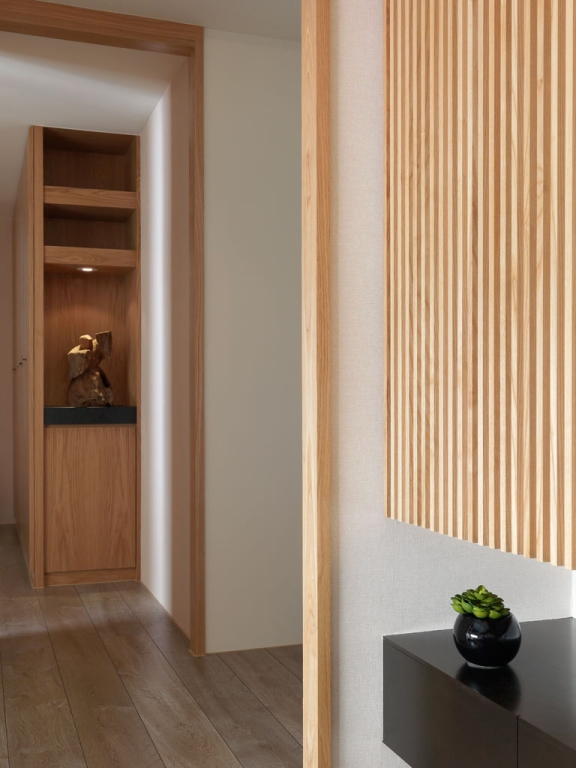 港式风格装修设计样板间图片 90平米两室一厅装修设计效果图片 