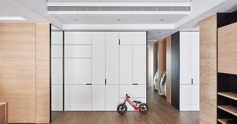 现代风格装修设计样板间图片 三室两厅136平米装修设计效果图片