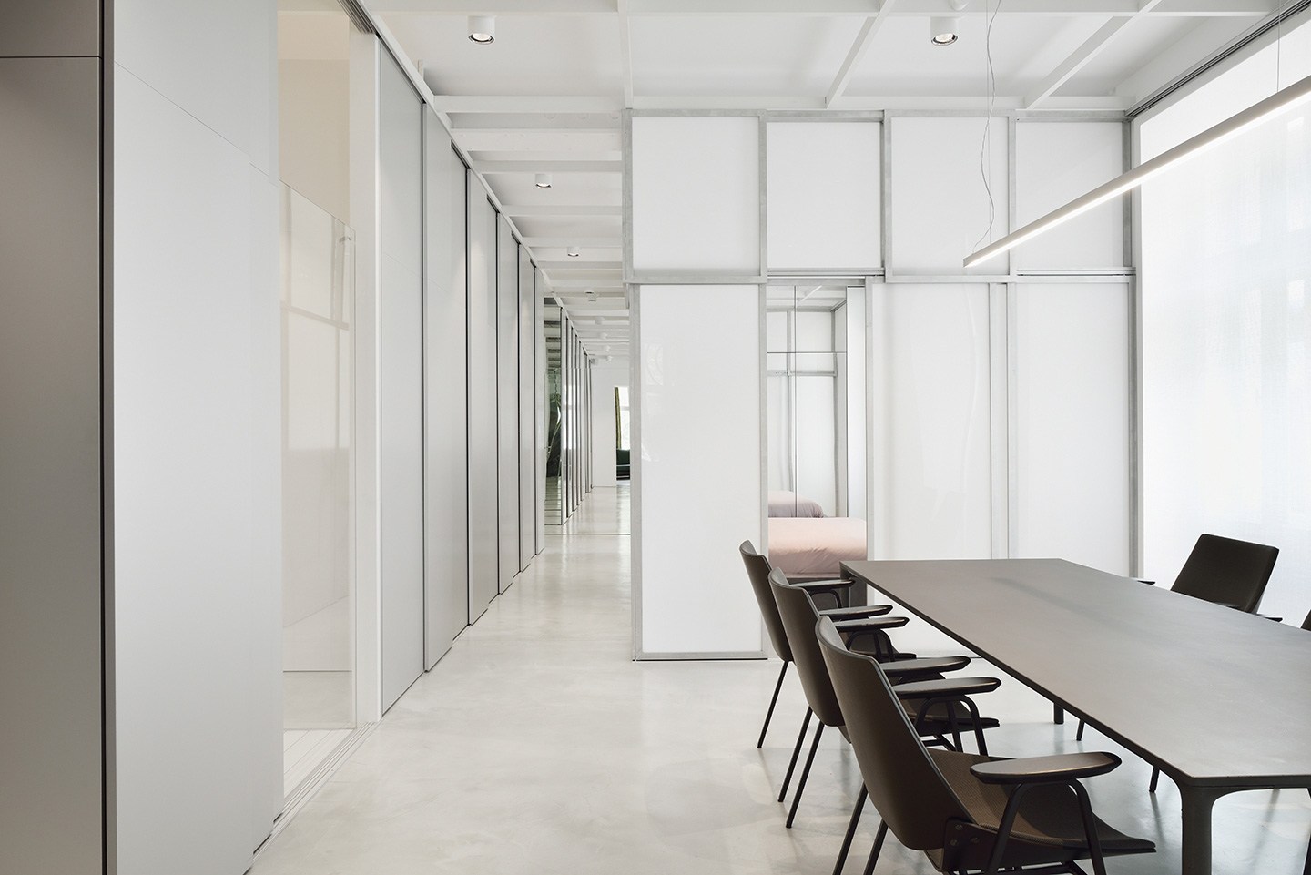 现代风格装修设计样板间图片 126平米装修设计效果图片 三室一厅