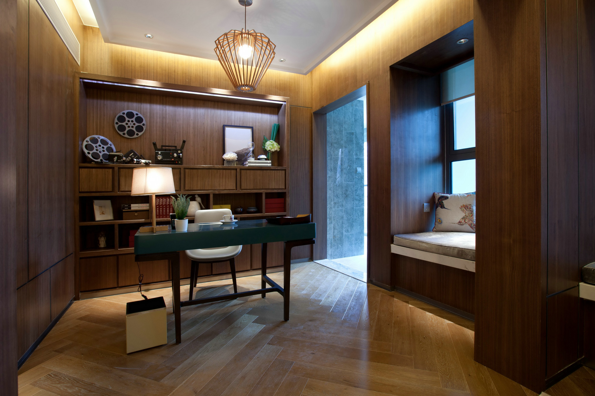 三室两厅装修设计效果图  现代风格装修设计案例图片134平米