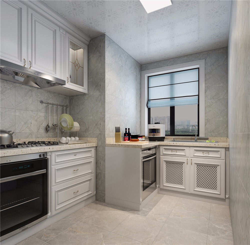 现代装修风格图片 101平米房子装修效果图 两室丽景湾样板间