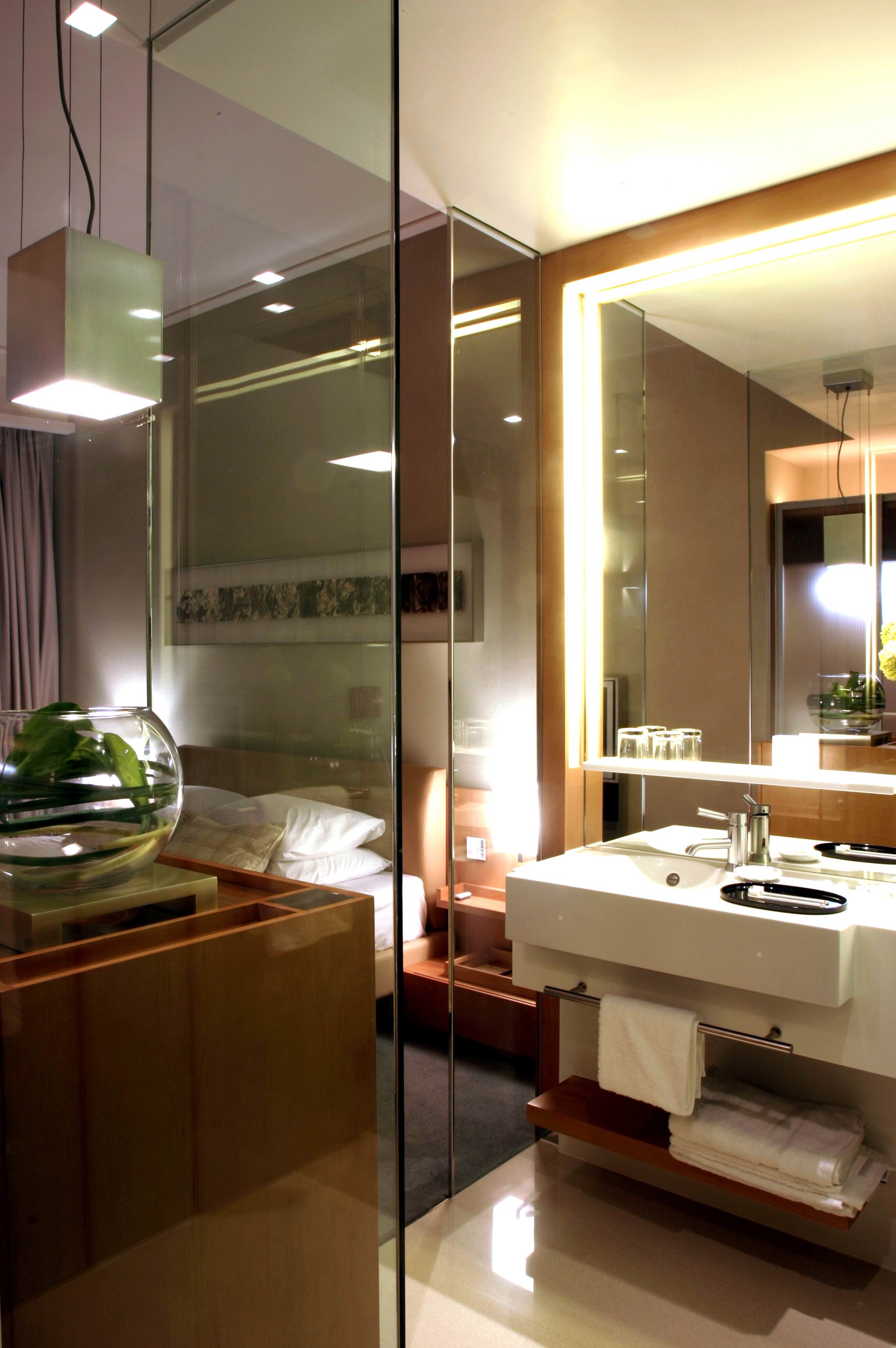 主卧室装修效果图 112平米房子装修图片  两室锦绣城市之光样板间