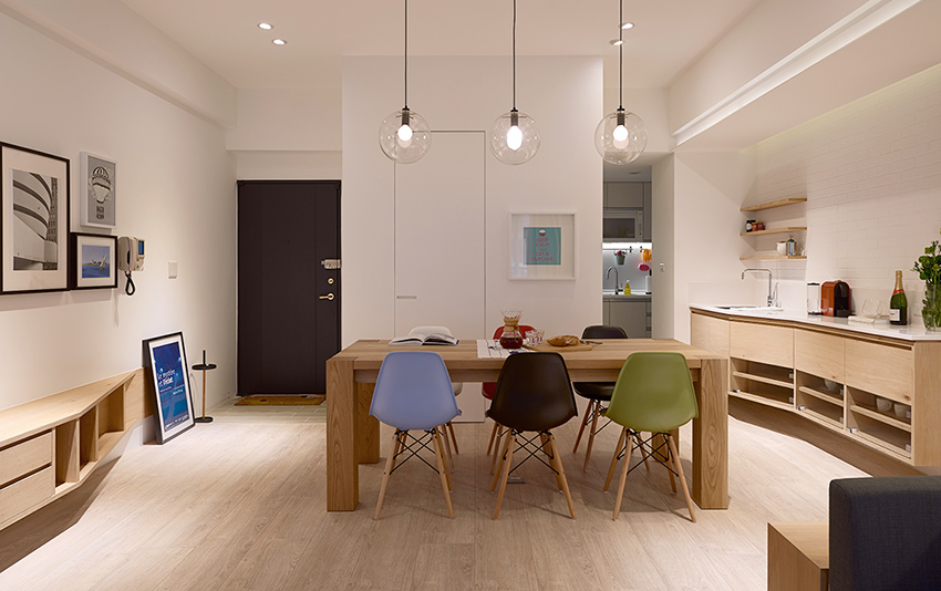 美式和工业风格混搭装修图片 126平米客厅工业风格装修效果图