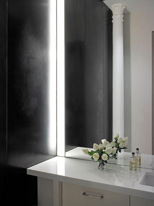 工业风吧台装修图片 115平工业风格家居装修效果图