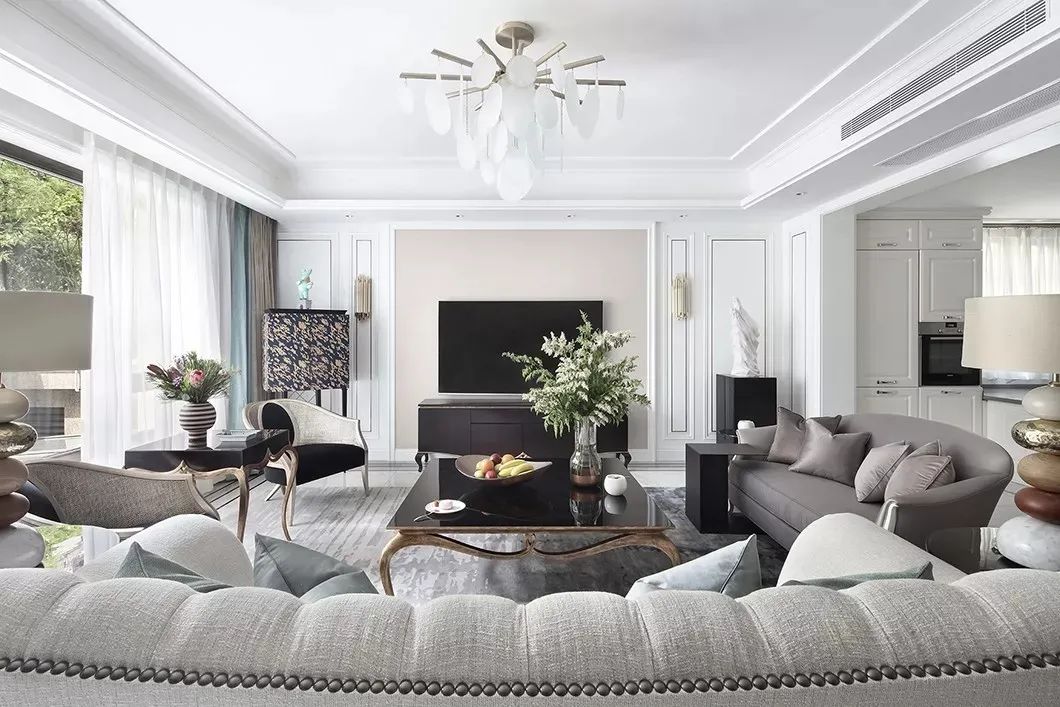 530㎡现代欧式装修效果图