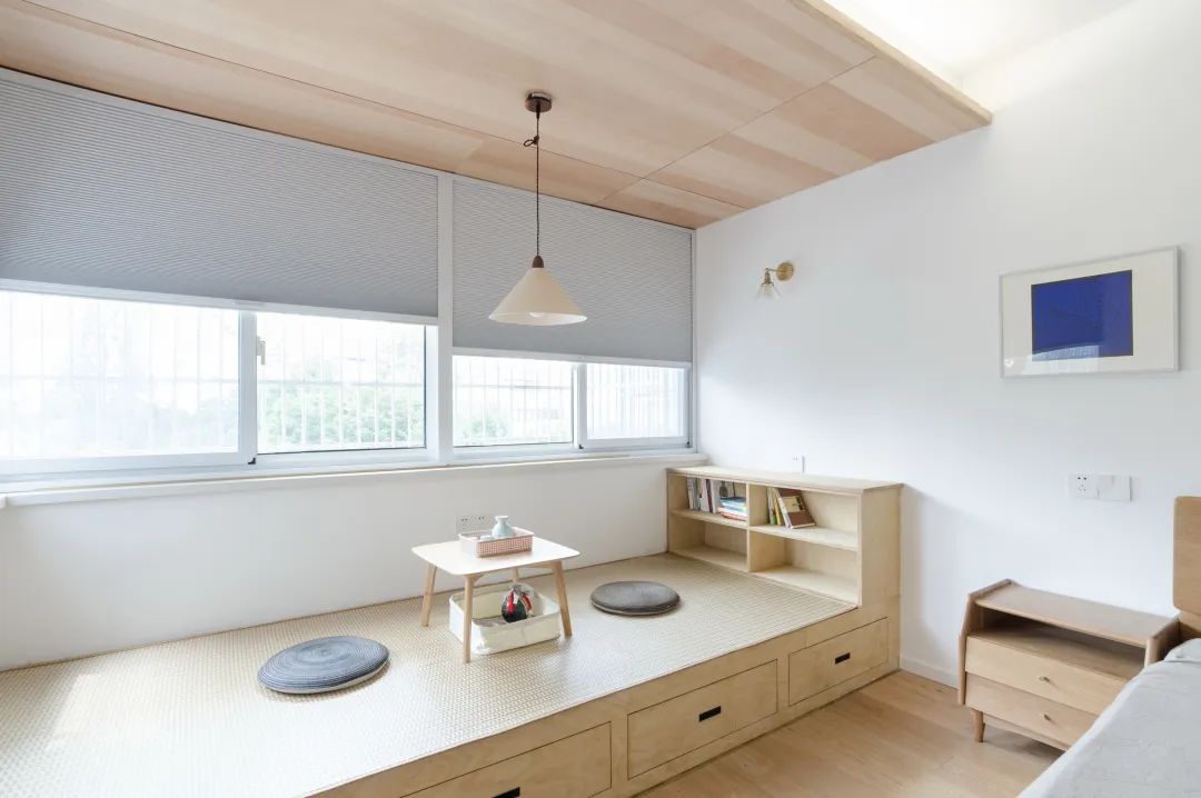 70㎡旧房改造优雅轻奢风装修效果图