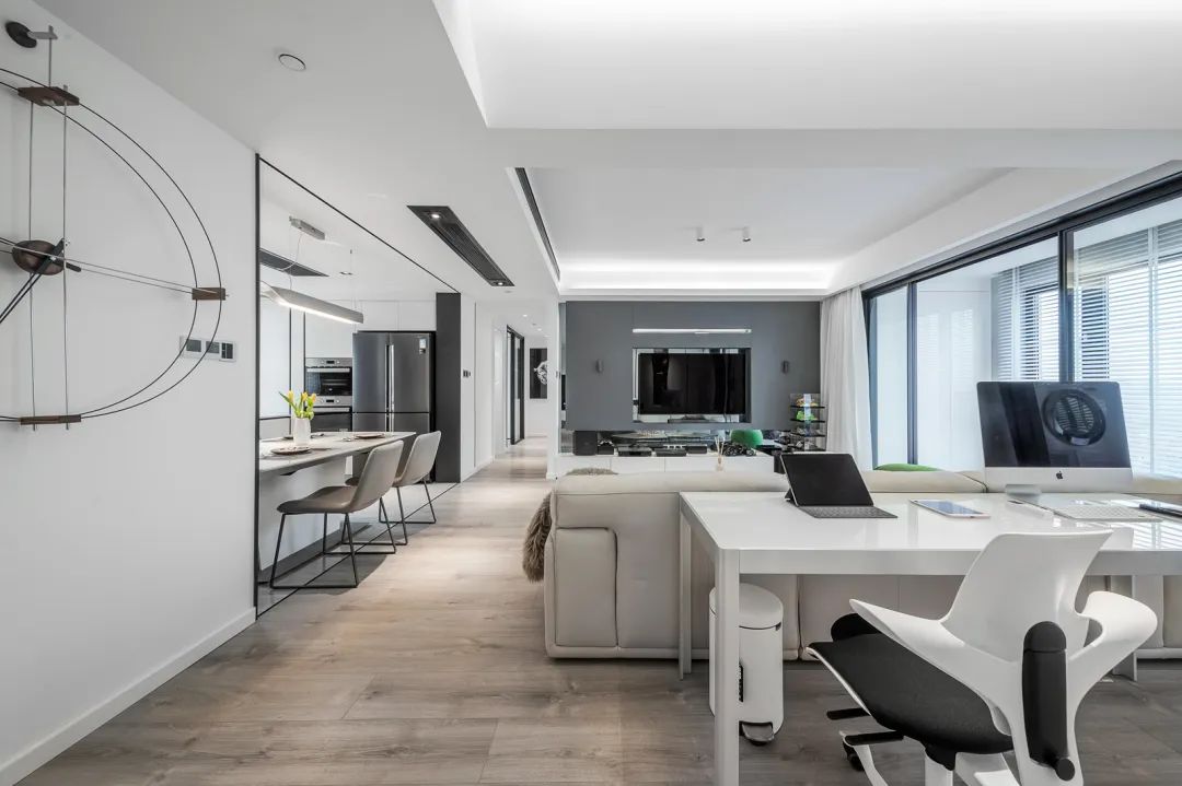 120㎡现代简约装修效果图