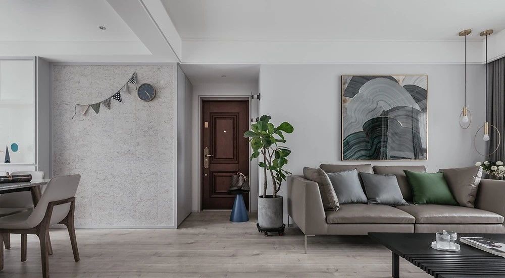 110㎡现代风格装修效果图