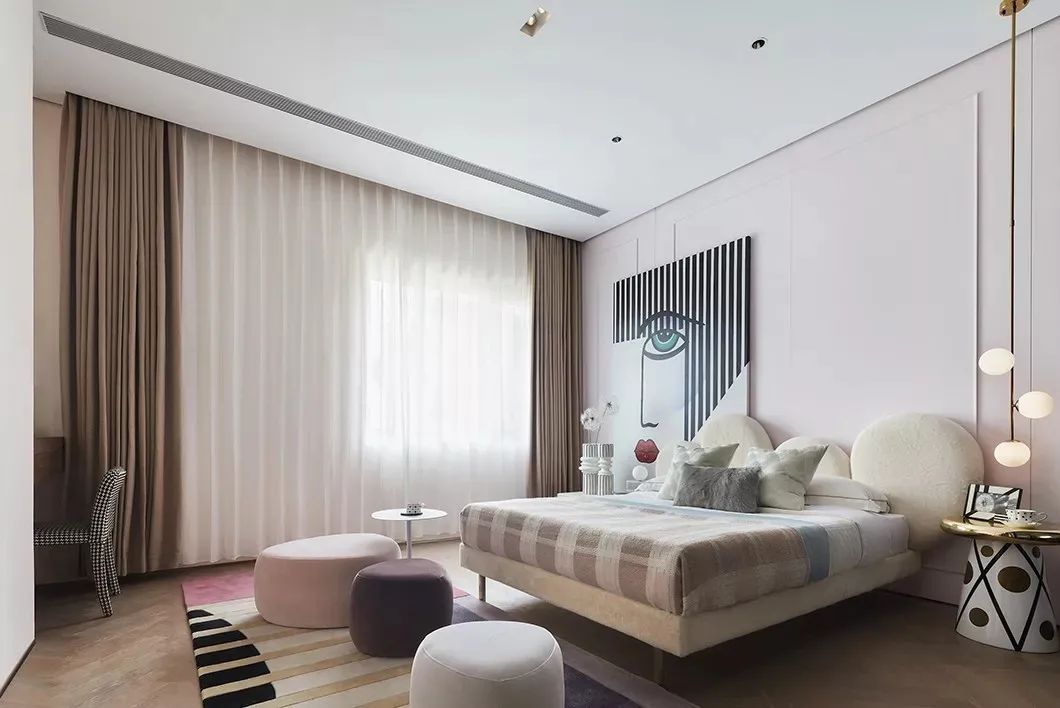302㎡现代轻奢装修效果图