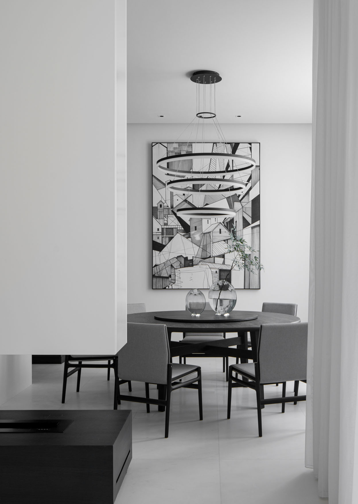 120平简约现代别墅装修效果图