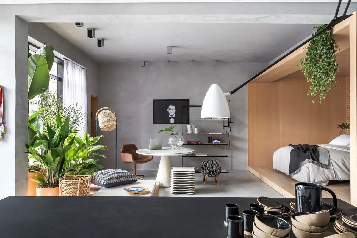  72平现代风装修效果图