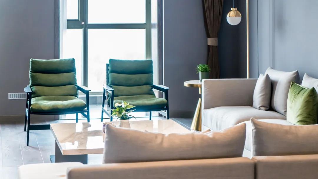 160㎡现代轻奢装修效果图