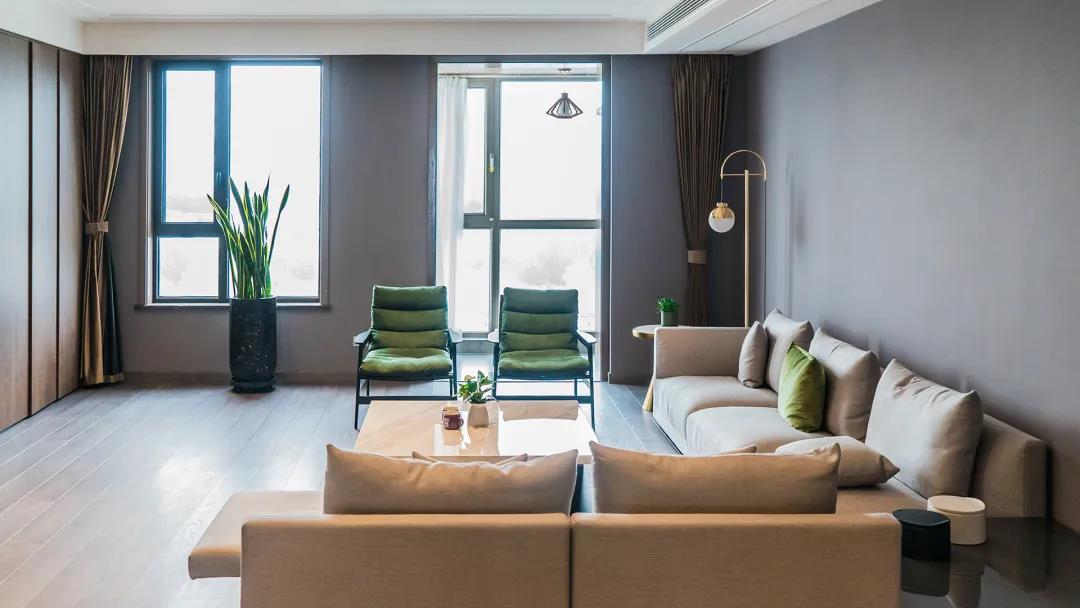 160㎡现代轻奢装修效果图