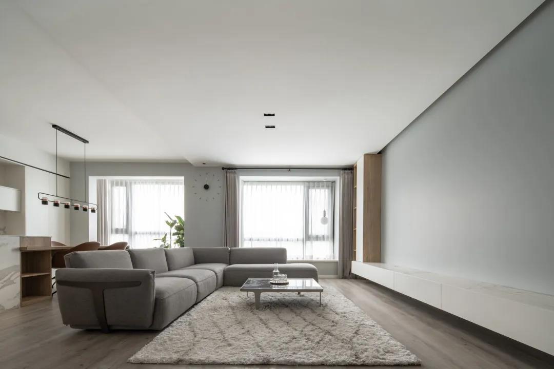 128㎡现代简约装修效果图