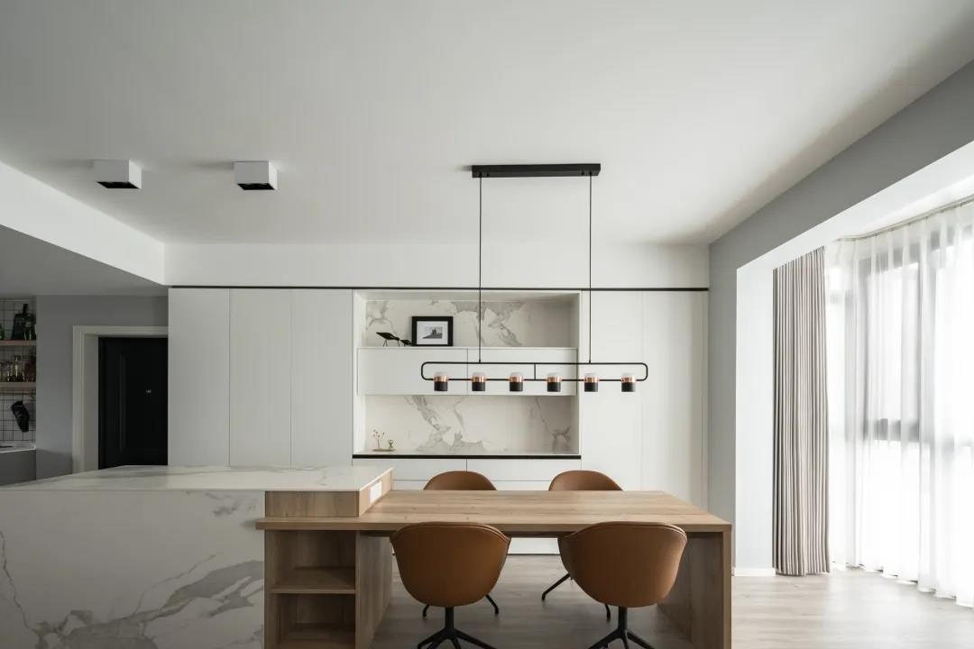 128㎡现代简约装修效果图