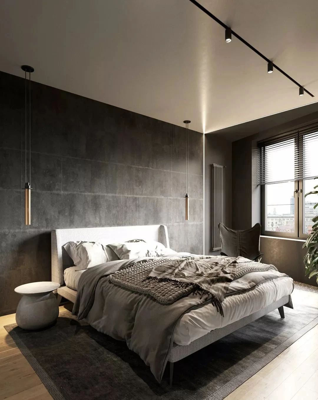 56平简约公寓装修效果图