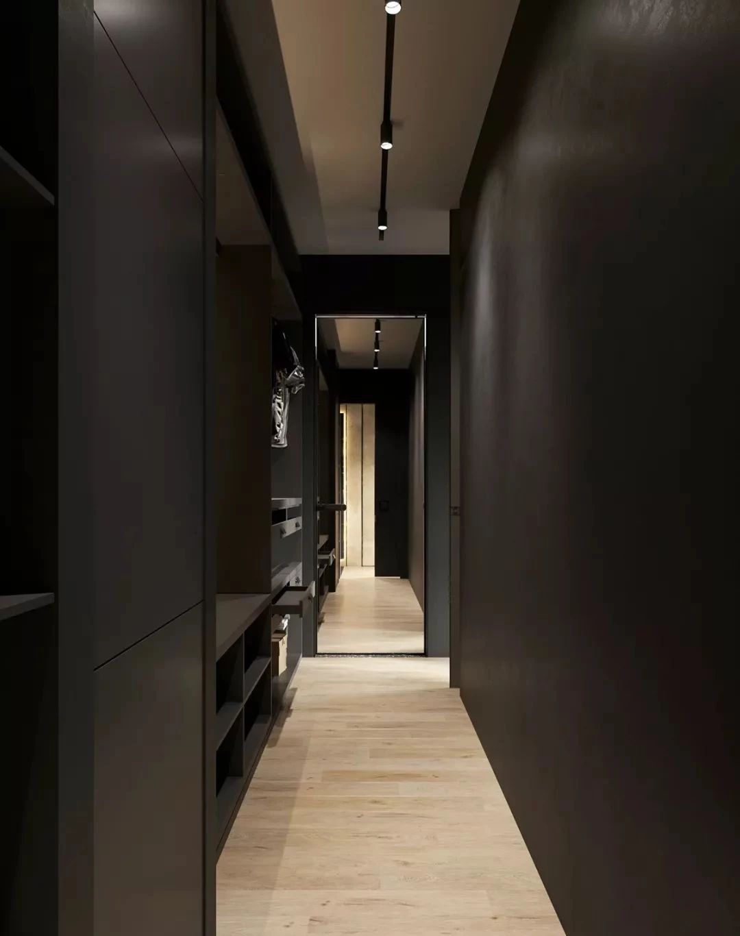 56平简约公寓装修效果图