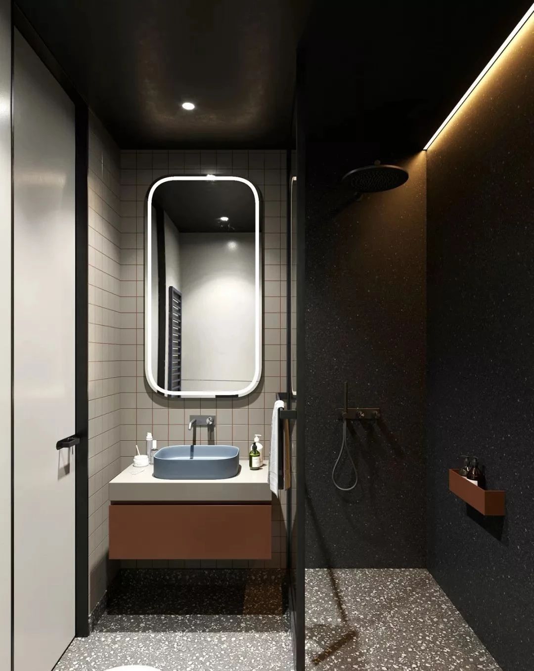 56平简约公寓装修效果图