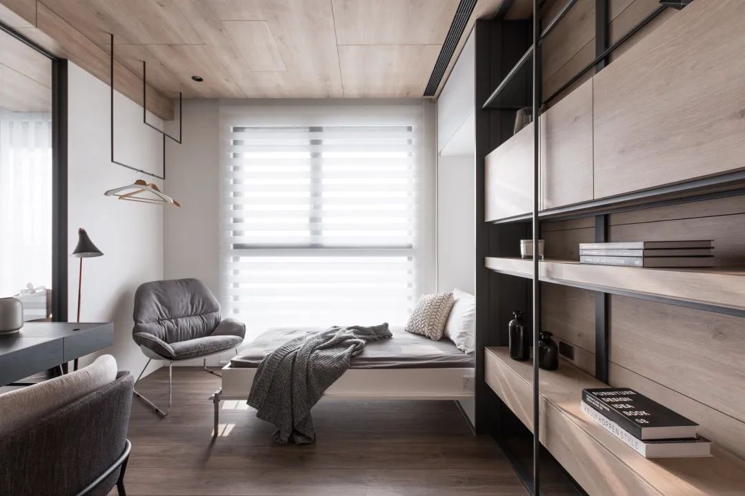 140㎡现代极简装修效果图