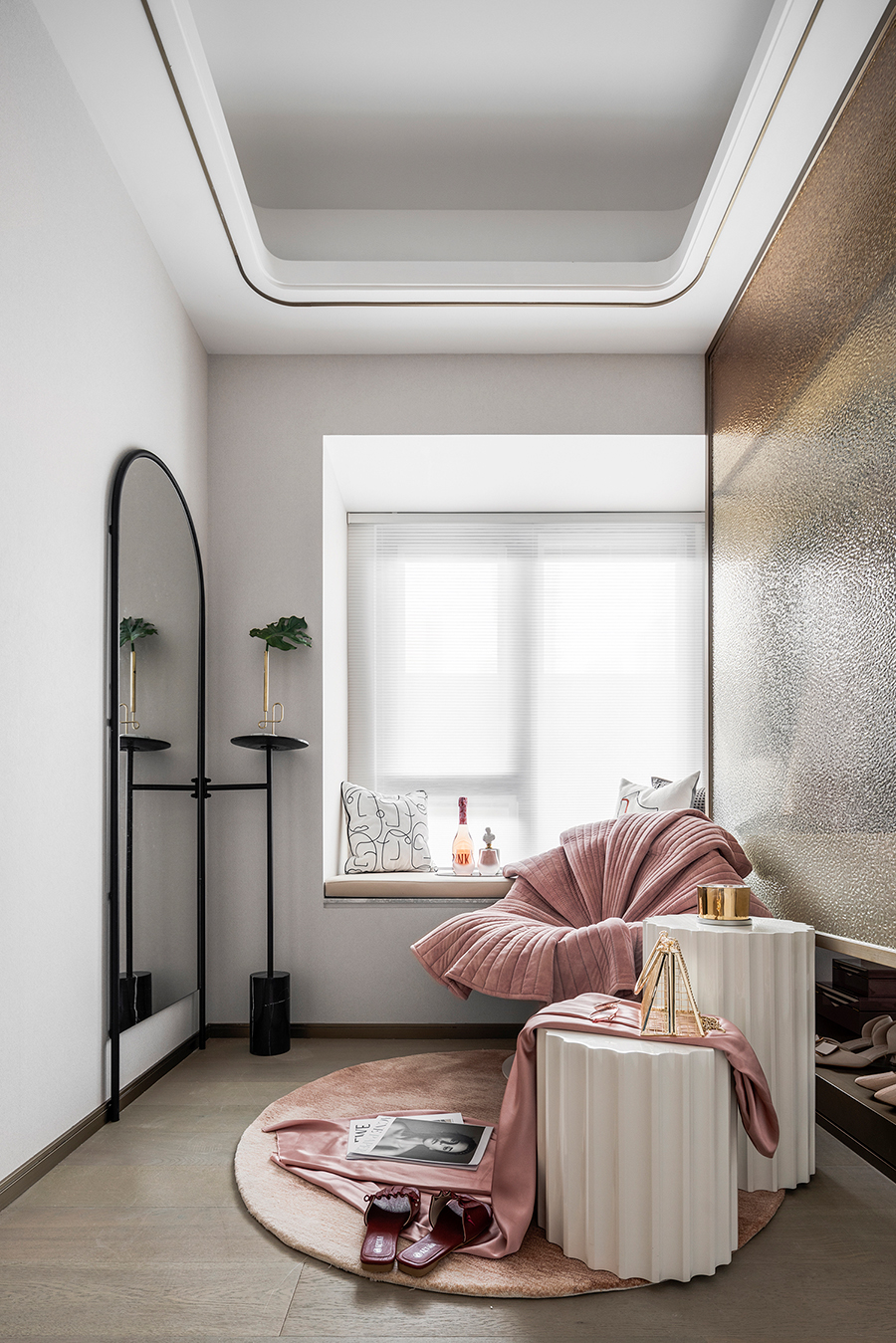  100㎡现代轻奢装修效果图