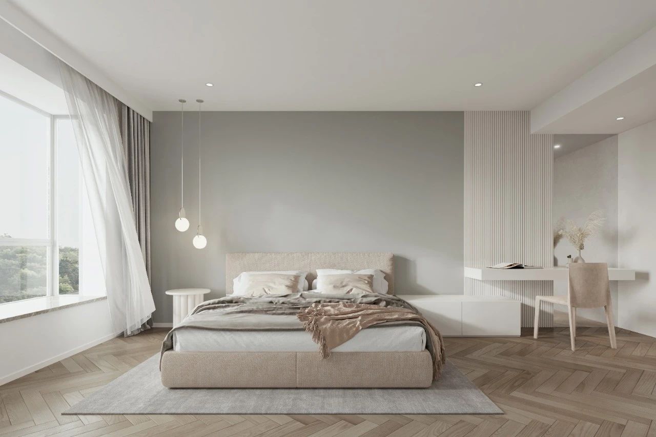 110m²简约风装修效果图