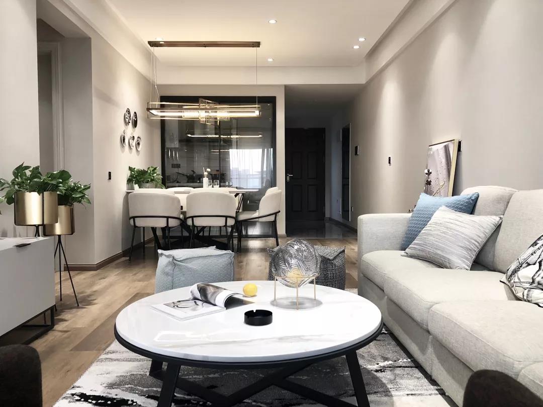 112㎡的轻奢风装修效果图