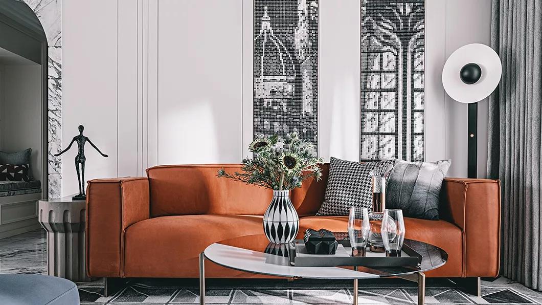 135㎡轻奢装修效果图