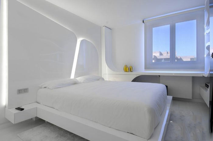 极简风格卧室装修效果图