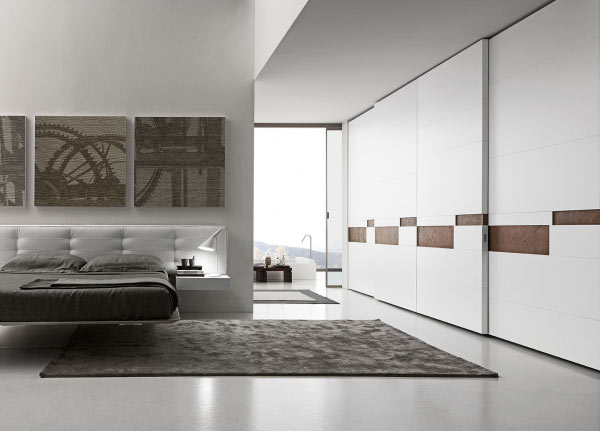 极简风格卧室装修效果图