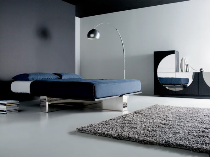 极简风格卧室装修效果图