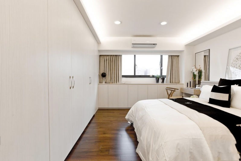 极简风格卧室装修效果图