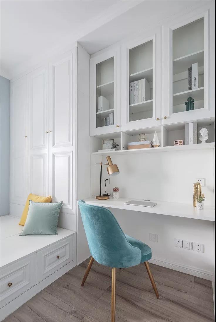 100㎡现代美式装修效果图